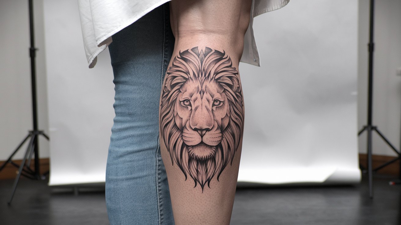 Sitemapcdatahttpsshopinf Inetcomtatouage Lion Femme Discret